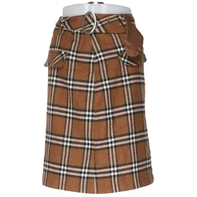 Nederdel (Brun, Hvid, Sort) fra Peek & Cloppenburg Akryl, Polyester, Uld
