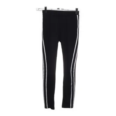 Byxor (Svart, Vit) från Lindex Kids Polyester, Viskos, Elastan
