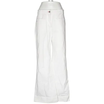 Jean (Alina) de Victoria Beckham Coton, Cuir