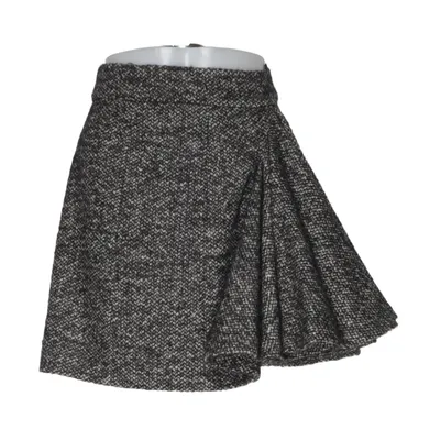 Jupe (Noir, Blanc) de Sonia by Sonia Rykiel Laine d'alpaga, Cupro, Mohair, Polyamide