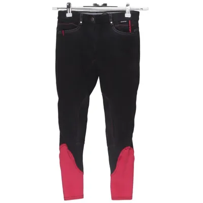 Pantalon d'équitation (Noir, Rose) de Horka