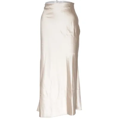 Maxi nederdel (Satin Midi Skirt) fra NA-KD Elastan, Polyester