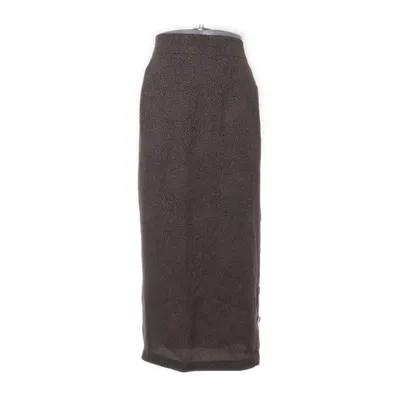 Kjol (Brun, Blå, Svart) från Hopsack Acetat, Viskos