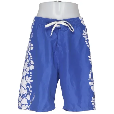 Badshorts (Blå, Vit) från ID Beachwear Polyester