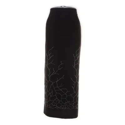 Jupe longue (Marron, Blanc) de Merrytime Élasthane, Polyester, Laine