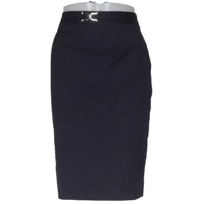 Pencil skirt (Blue) from Hugo Boss Elastane, Polyester, Viscose, Wool