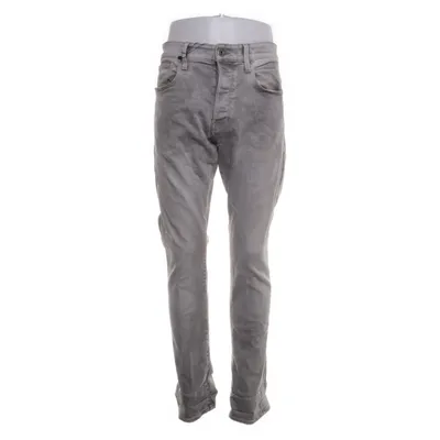 Jeans (Grå) från Raw Bomull, Elastan, Polyester, Skinn