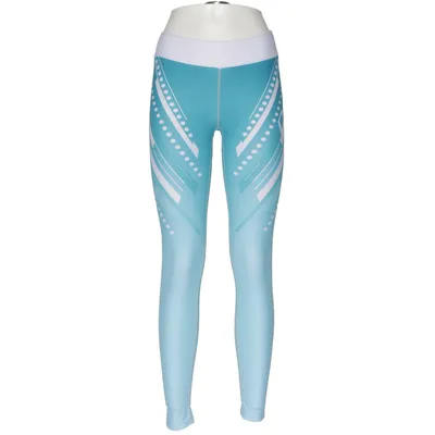 Sports tights (Blue, White) from Dcore Elastane, Polyester