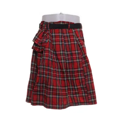 Kilt (Red, Multicolored) Cotton, Polyester