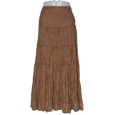 Maxi skirt (Brown) from Quinze Heures Trente Polyester
