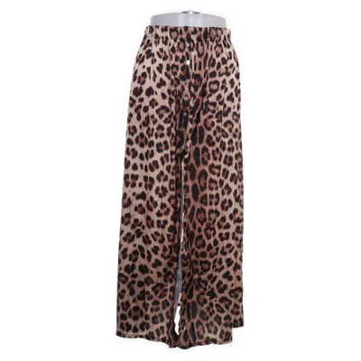 Maxi nederdel (Beige, Sort) fra Mira & Co Polyester