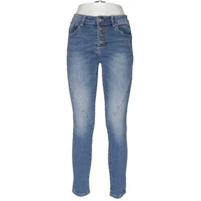 Jean (Bleu) de Hand Work Denim Coton, Élasthane, Polyester