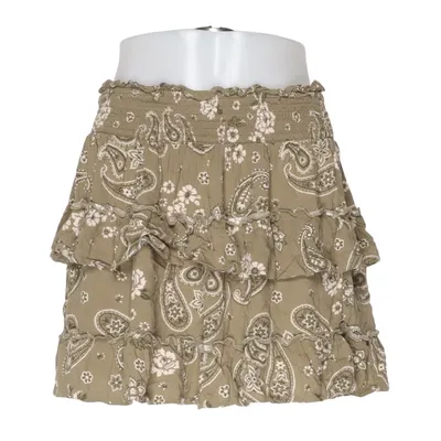 Skirt (Green, Multicolored) from Aerie Viscose