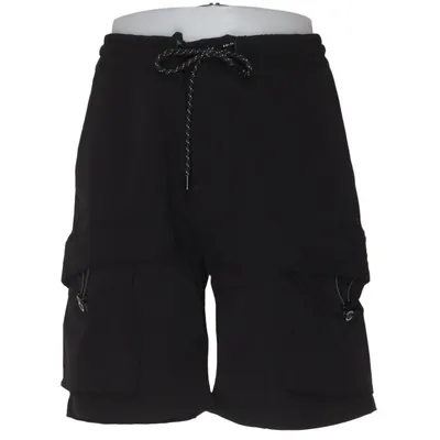 Shorts cargo (Noir) de Sublevel Élasthane, Polyamide