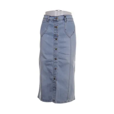 Denim skirt (Blue) from IDPDT Cotton, Elastane