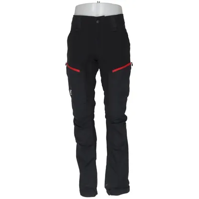 Pantalon d'extérieur (Noir, Rouge) de Revolution Race Coton, Élasthane, Polyamide, Polyester