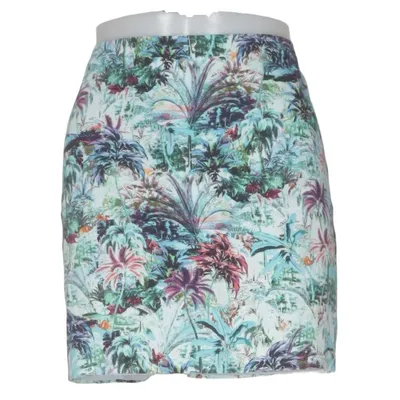 Jupe (Bleu, Vert, Multicolore) de Naf Naf Coton, Élasthane, Polyester