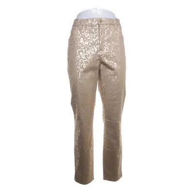 Broek (Goud, Beige) van Jeans Elastaan, Katoen