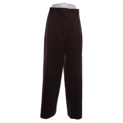 Palazzo pants (Brown) from Zara Elastane, Polyester, Viscose