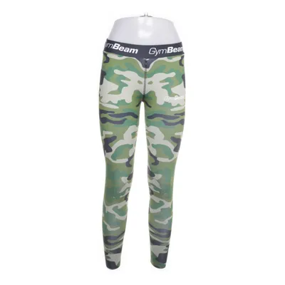 Sportleggings (Groen, Meerkleurig) van Gym Beam Elastaan, Polyester