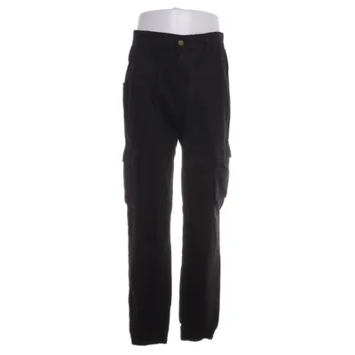 Cargo broek (Zwart) van Def Katoen