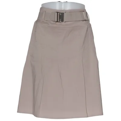 Skirt (Beige) from ESPRIT Collection Cotton, Polyester, Polyurethane