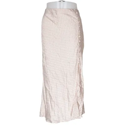 Maxi skirt (Beige, Red) from From Future Silk