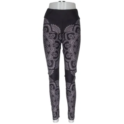 Træningsleggings (Sort, Grå) fra Maya Freya Elastan, Polyester