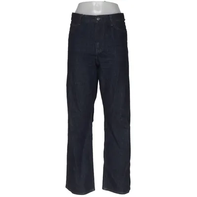 Spijkerbroek (Blauw) van Uniqlo Katoen, Polyester