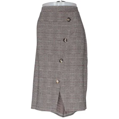 Kjol (Brun) från Ciso Elastan, Polyester, Viskos