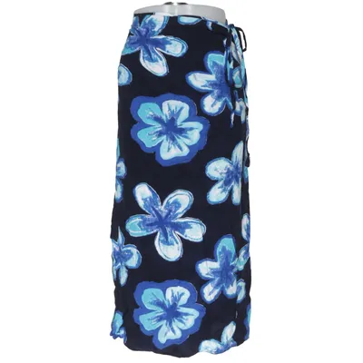 Omlottkjol (Blå, Svart, Vit) från Blue One Viskos