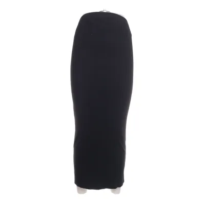 Långkjol (Svart) från H&M Mama Bomull, Polyester, Elastan