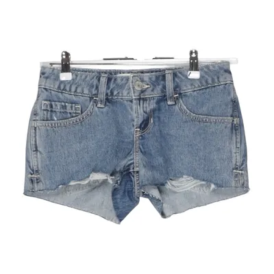 Denim shorts (Ultra Low-Rise Mini Short) from Hollister Cotton, Polyester