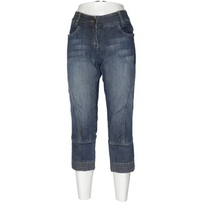 Denim shorts (Blauw) van Share Katoen, Elastaan
