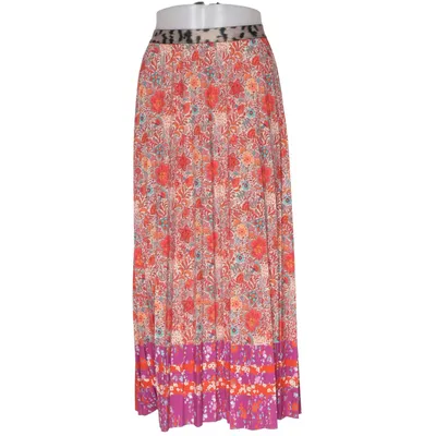 Långkjol (Röd, Lila, Flerfärgad) från Oui Elastan, Polyamid, Polyester