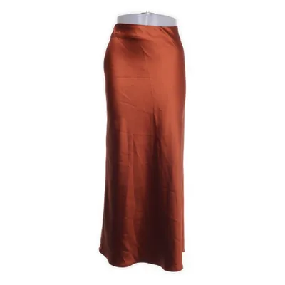 Maxi nederdel (Orange) fra NA-KD Elastan, Polyester