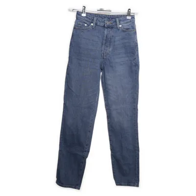 Jeans (Blå) från Mom Jean Bomull, Elastan
