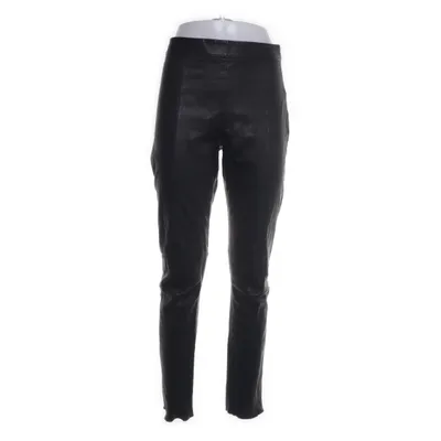 Läderbyxor (Svart) från Acne Studios Bomull, Elastan, Skinn