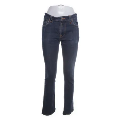 Spijkerbroek (Blauw) van Nudie Jeans Organisch katoen, Elastaan