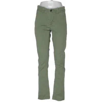 Chinos (Green) from Win Win Cotton, Elastane