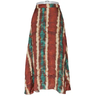 Maxi rok (Bruin, Groen, Wit) van Johanna Paris Viscose
