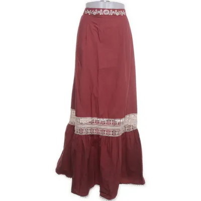 Maxi skirt (Red, White) from Blutsgeschwister Cotton