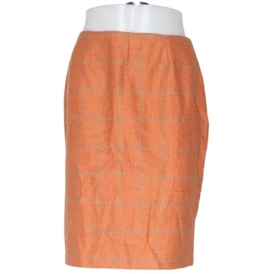 Rok (Oranje, Beige) van D&V Collection Acetaat, Kasjmier, Viscose, Wol