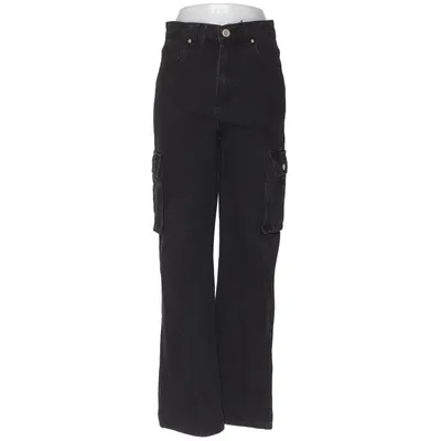 Cargohose (Schwarz) von Boohoo Blue Baumwolle, Polyester, Viskose