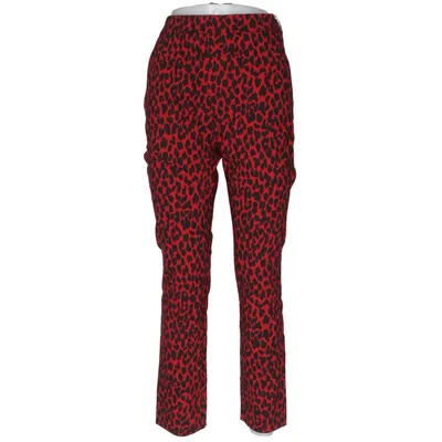 Byxor (Röd, Svart) från Zara Basic Elastan, Polyamid, Viskos