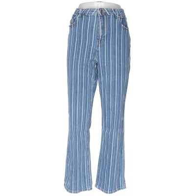 Jeans (Blue, White) from Springfield Cotton, Elastane