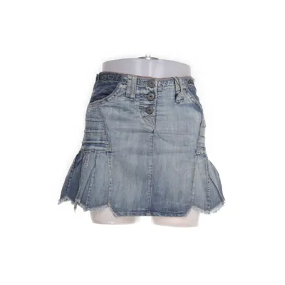 Denim skirt (Blue) from Marithé François Girbaud Cotton, Polyester, Linen