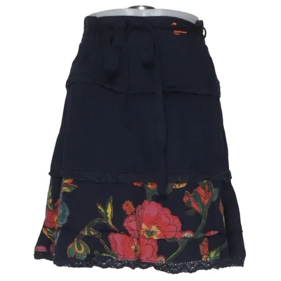 Nederdel (Blå) fra Desigual Bomuld, Viscose