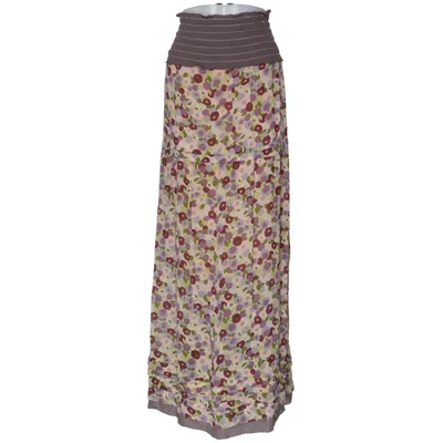 Jupe longue (Violet, Vert, Multicolore) de Jucca Soie