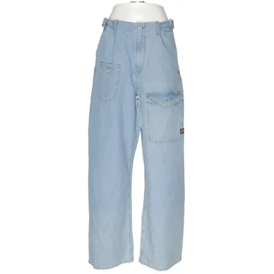 Jeans (Blue) from Raw Organic cotton, Recycled polyester